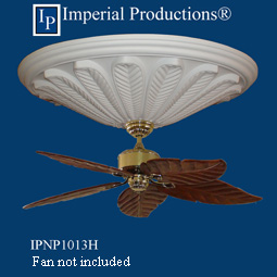 IPNP1013H medallion shown with ceiling fan