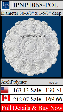 IPNP1068 medallion 30-3/8" diameter