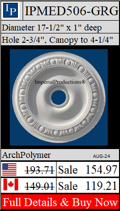 IPMED506 GRG-NeoPlaster 17-1/2 inch diameter