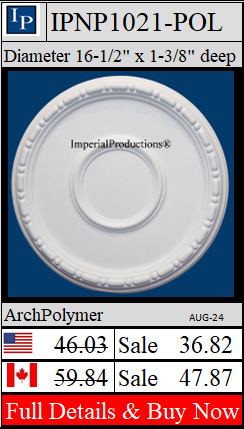 IPNP1021 medallion 16-1/2 inch diameter