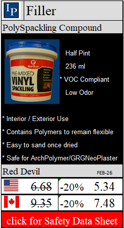 Buy Drum of spackling compound