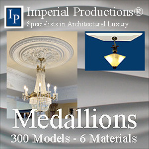 300 ceiling medallions