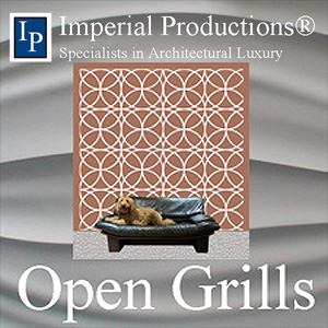 Open Grills for walls and ceilings