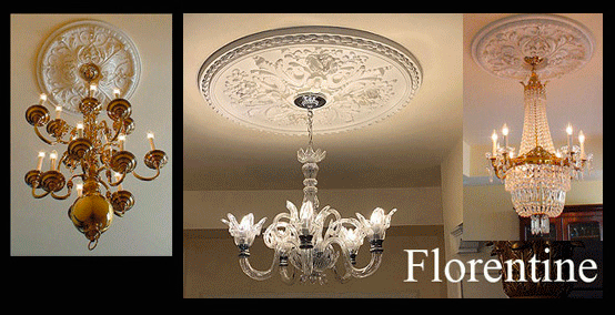 styles of imperial medallions ornate to modern 